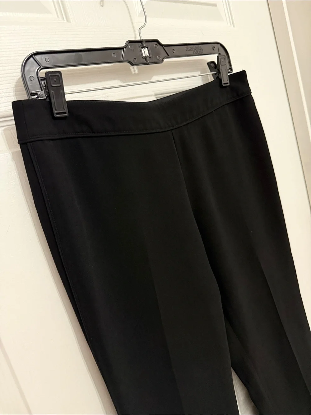 Tory Burch women’s Black Straight-Leg Ponte Pants